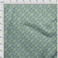 thumbnail image 4 of oneOone Rayon Green Fabric Asian Sewing Craft Projects Fabric Prints By Yard 56 Inch Wide, 4 of 4