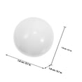 thumbnail image 2 of OUNONA Roulette Wheel Beads for Poker Game Prop Made of Resin White Color 18MM, 2 of 6