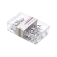 thumbnail image 1 of Needle and Thread Kit Sewing Pins Set for DIY Projects – 100 Straight Pins with Multicolor Pearlized Heads for Fabric Quilting and Crafting, 1 of 3