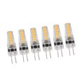 thumbnail image 1 of HURRISE Remplacement d'Ampoule, 10 Pcs Ampoules G4 LED 2 W Base à Broches Bi Ampoules à Intensité Réglable pour Lustre Plafonnier Lampe de Table Blanc Chaud 3000 K CA 12‐24 V, Ampoules G4 Base à Broches Bi, 1 of 8