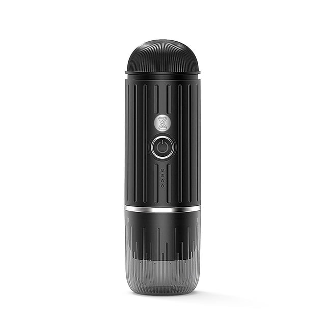 Portable Coffee Maker, Fully Automatic Capsule Coffee Machine With Wireless Heating 2 In 1 Portable Outdoor Car Charr For Home Use ,RV, Hiking, Office