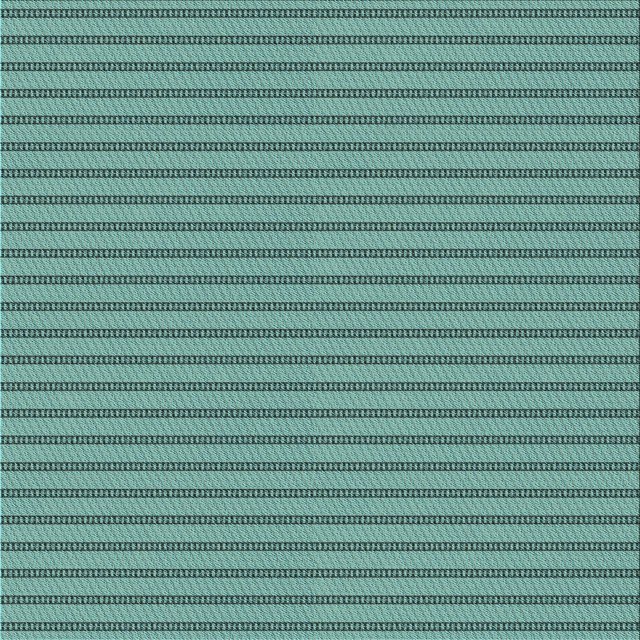 Ahgly Company Tapis d'Intérieur Lavables en Machine, Carrés de Transition, Vert Turquoise Moyen, 8' Carré
