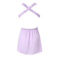 thumbnail image 5 of B91xZ Robes Babydoll pour Femmes Décontractées Sans Manches à Col en V à Pois Plissées Évasées Fluides, PP1 TTG, 5 of 5