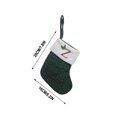 thumbnail image 3 of Birdeem Christmas Large Letters Christmas Stockings Cute Striped Christmas Tree Pendant Holiday Decorations, 3 of 4