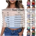 thumbnail image 2 of Tube Top for Women, Sleeveless Strapless Solid Color Polyester Top with Elastic Band, Regular Length, Blue L, 2 of 5