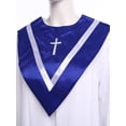 thumbnail image 3 of Rswnyirn Robe d'Église Élégante pour Femmes Hommes Prêtres Luthériens Prédicateurs Robes de Ministre Robe de Soirée Bleue S/150, 3 of 5