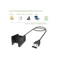 thumbnail image 3 of Fitbit Charge 2 Charger 2Pcs Replacement USB Charger Charging Cable for Fitbit Charge 2 with Cable Cradle Dock Adapter for Fitbit Charge 2 Smart Watch - 3.3 feet +1.6 feet, 3 of 6
