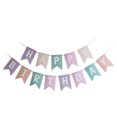 thumbnail image 1 of ziyahi Birthday letter flag fish tail, 1 of 8