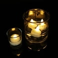 thumbnail image 1 of 12 Pack Realistic and Bright Flickering Bulb Battery Operated Flameless LED Tea Light for Seasonal and Festival Celebration  Pack of 12  Electric Fake Candle Yellow light, 1 of 7