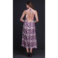 thumbnail image 2 of Bimba Robe Dos Nu Teinture sur Nœuds d'Été pour Fête, Col Licou, Tenue de Plage pour Femmes - Très Petit, 2 of 6