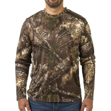 T-shirt de chasse mèche à manches longues pour hommes Realtree APX