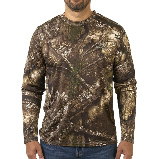Realtree APX Men's Long-Sleeve Wicking Hunting T-Shirt