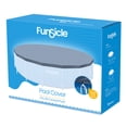 thumbnail image 4 of Funsicle 20 ft Round Above Ground Swimming Pool Cover, Gray, Adults, 4 of 5