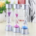 thumbnail image 2 of Practical Desktop Sand Clock Timer Children's Brushing Striking Hourglass, 2 of 5