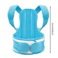 thumbnail image 2 of TIELUTT The Can Adjust the Children's Back Support Belt and the Children's Spine Back Waist and Shoulder Support Yoga Book Lot Yoga Mat Carry Strap Yoga Bolsters Rectangular Cork Yoga Wheel Set Yoga, 2 of 3