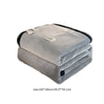thumbnail image 2 of Matoen12 Solid Color Flannel Blankets for All Season, Polyester Soft Throw Blanket Lightweight Air Conditioning Quilt for Nap Sleep, Modern Style Home Decor Ideal for Gift, 40"x55", 1PC, Gray, 2 of 8