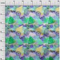thumbnail image 3 of oneOone Cotton Poplin Sea Green Fabric Tropical Fruits Craft Projects Decor Fabric Printed By The Yard 42 Inch Wide, 3 of 4