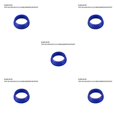 thumbnail image 3 of ZLight Seat Post Rubber Cycling Silicone Waterproof Mountain Bike Seatpost Protective Accessory 1 PC Blue L 5Set, 3 of 6