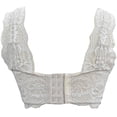 thumbnail image 2 of BIMEI Women's Mastectomy Pockets Wireless Post-Surgery Plus Size Full Coverage Everyday Bra 2461,Beige,42C, 2 of 5