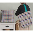 thumbnail image 5 of Soimoi Modal Satin Fabric Plaid Check Print Fabric by The Yard 42 Inch Wide, 5 of 5