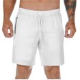 thumbnail image 4 of ohmzyzo Men's Athletic Running Shorts Workout Gym Short Quick Dry Lightweight Tennis Basketball with Zipper Pockets, 4 of 7