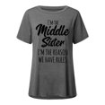 thumbnail image 4 of Pompotops Chemises Mode Décontractée pour Femmes Manches Courtes Tee-Shirt Ample Tunique Blouse, 4 of 4