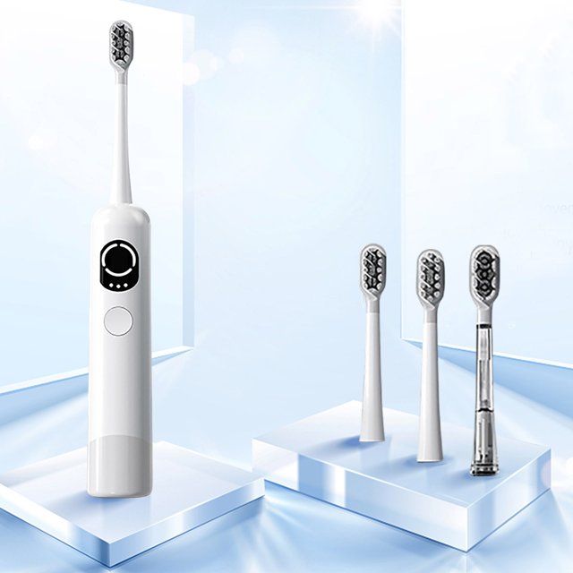 RKSTN electric toothbrush Toothbrush Charging Replacement Head Soft Hair Male And Female Couple Fully Automatic Intelligent Gift Box Set soft toothbrushes for adults