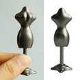 thumbnail image 4 of lionlar Doll Dress Form Cloth Gown Alloy Display Support Holder,Mannequin Model Stand Gray, 4 of 9