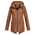 thumbnail image 1 of Birdeem Veste Décontractée pour Femmes, Extérieure, Grande Taille, à Capuche, Coupe-Vent, Ample, 1 of 1