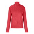 thumbnail image 3 of Besolor Chandails à Col Roulé pour Femmes Manches Longues Décontractées Tricot Torsadé Pull Ample Automne Hiver, 3 of 6