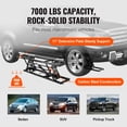 thumbnail image 2 of KFFKFF Vehicle Elevator,7,000 LBS Support Mobile Auto Elevator,featuring Long Plates,26.8" Maximum Lift Height, Durable Carbon Steel Construction for Trucks,Powered by 120V, for Personal Garage Use, 2 of 9
