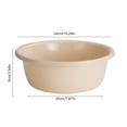 thumbnail image 3 of Thickened Washbasin Square Basin Household Large Size Laundry Basin Wash Feet Wash Vegetables Plastic Dormitory Students With Basin, 3 of 6