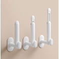 thumbnail image 4 of Retractable L-Shaped Hook, No Drill Adhesive Hook, Strong Hold + Versatile Use, Wall Door Mount, for Home Office, Multi-Purpose Hanging Rack, Heavy-Duty Steel Construction, Space-Saving Hzhnb, 4 of 7