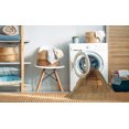 thumbnail image 2 of Ahgly Tapis d'Intérieur Lavable en Machine Carré Marron Selle, 3 Pieds Carré, 2 of 7