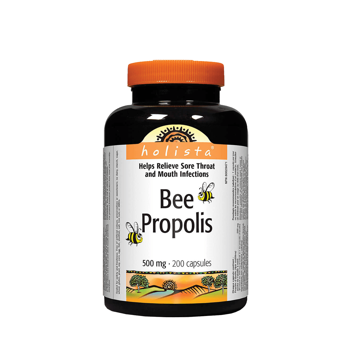 Holista Bee Propolis 500mg 200 Capsules 500 Mg
