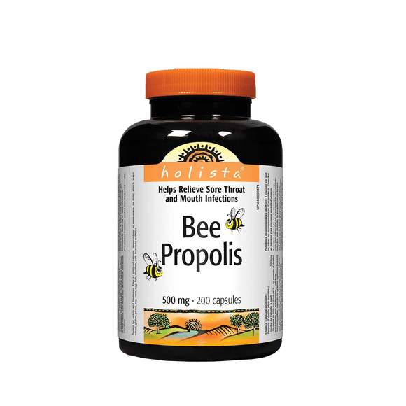 Holista Propolis d'Abeille 500 Mg 200 Capsules