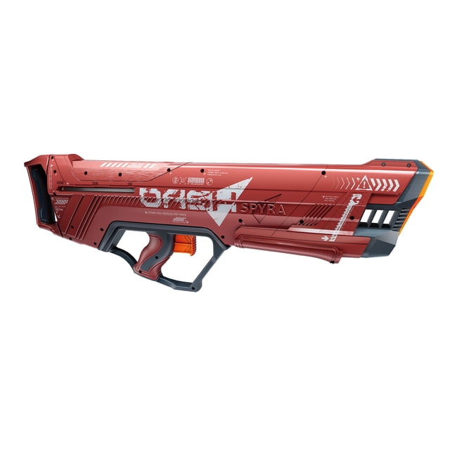 SPYRA SpyraDash Water Blaster, 700ml Long Range Powerful Toy Gun for Outdoor Games, Red