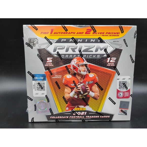 2021 Panini Prizm Collegiate Draft Hybrid H2 Football Factory Sealed