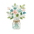 thumbnail image 1 of Clearance! Handmade Colored Sea Glass Romantic Decoration Desktop Crafts, 1 of 5