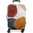 thumbnail image 4 of Travel Luggage Cover Suitcase Protector Fits 18-32 Inch Luggage Wheel Covers Patterned Travel Related Items Flower Luggage Protector Elastic Luggage Anti-scratch Suitcase Cover S, 4 of 5
