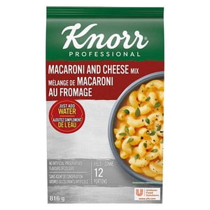 Knorr Pasta de fromage macaroni professionnel, 816 g -- 4 par cas
