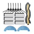 thumbnail image 1 of Compatible With  NR15  / Danhui NR15 Robot Vacuum Cleaner Main Brush Side Brush Hepa Filter Mop Cloth Rag Replacement Spare Parts, 1 of 6