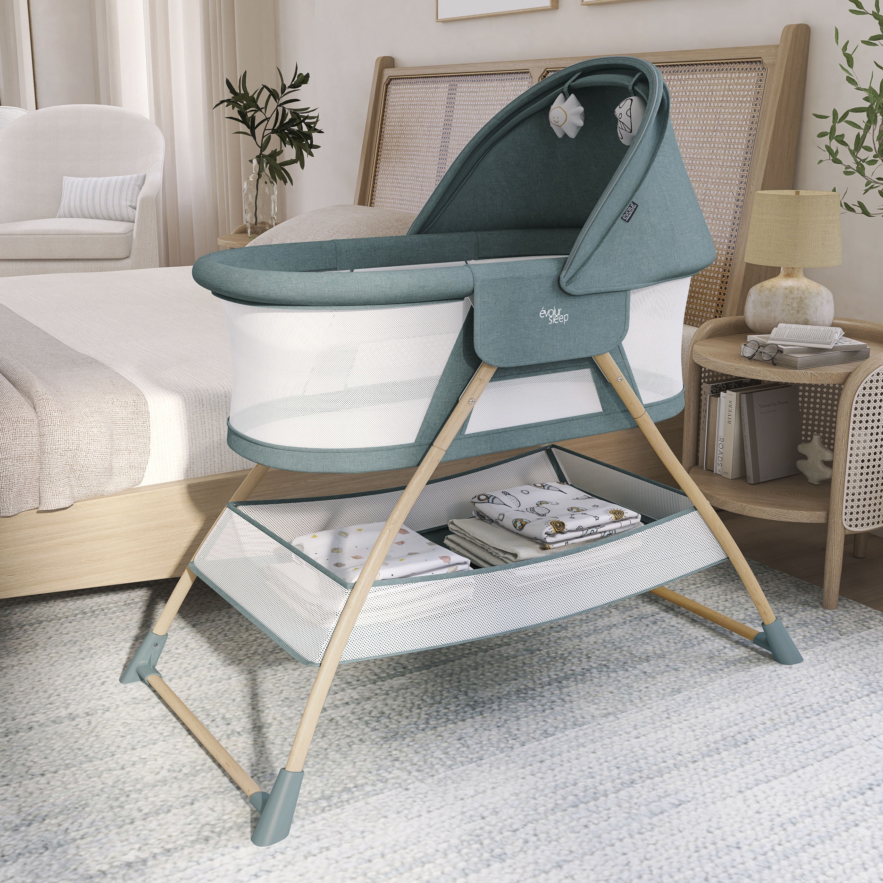 Berceau Evolur Cozy Dreamer, vert