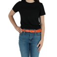 thumbnail image 3 of CTM® Ceinture Habillée en Cuir 1 1/8 Pouce (Femme), 3 of 4