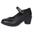thumbnail image 1 of B91xZ Ballerines pour Femmes Habillées Décontractées Bout Rond Extensibles Mode Décontractée Fête Chaussures Plates, Noir 6.5, 1 of 5