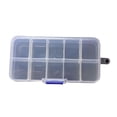 thumbnail image 2 of Chmadoxn Storage Trunks,Closet Organizers and Storage, Organization and Storage, Storage Bins, Storage Containers Storage Case Box Container Pills Jewelry Nail Art Tips 10 Grids a bottle, 2 of 8