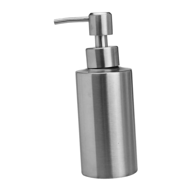 jifeng Dish Soap Pump Home Empty Polished Countertop for Shampoo Hand Lotion Bottle 250ml