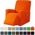 thumbnail image 1 of Subrtex Housse Extensible pour Fauteuil Inclinable 1 Pce, Housse Texturée à Carreaux avec Poches, 1 of 6