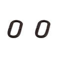 thumbnail image 1 of relayinert Durable And Rustproof Metal House Number Plaque Impeccable Door Decoration Easy To Install Metal Letters House Numbers B17--O 2Set, 1 of 6