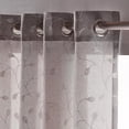 thumbnail image 3 of Bouclair Light Grey Clemence Curtain Panel 52x84 in (132x213 cm), 3 of 3
